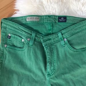 AG green jeans